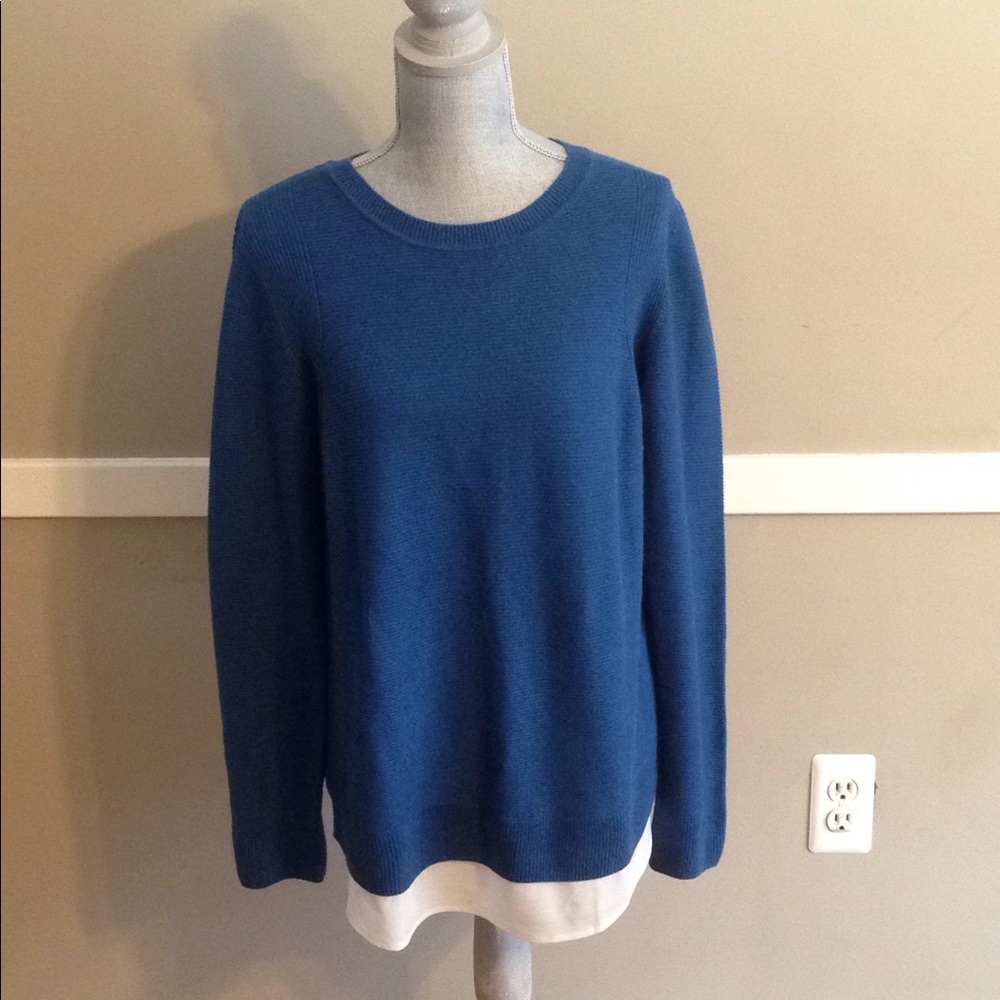 Mixed media sweater